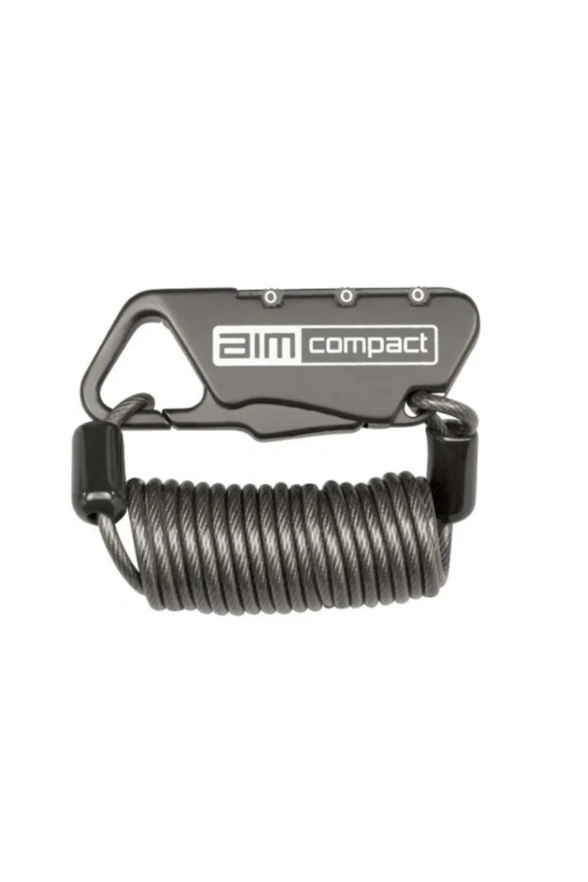 Compact Lock Şifreli Kask Kilidi Siyah