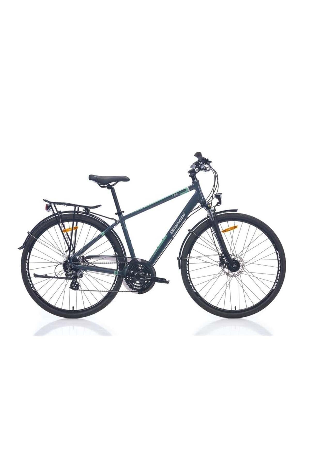 T0015D ERKEK ŞEHİR BİSİKLETİ 450H HD 28 JANT 24 VİTES DARKGREY CELESTE YS7322 Gri