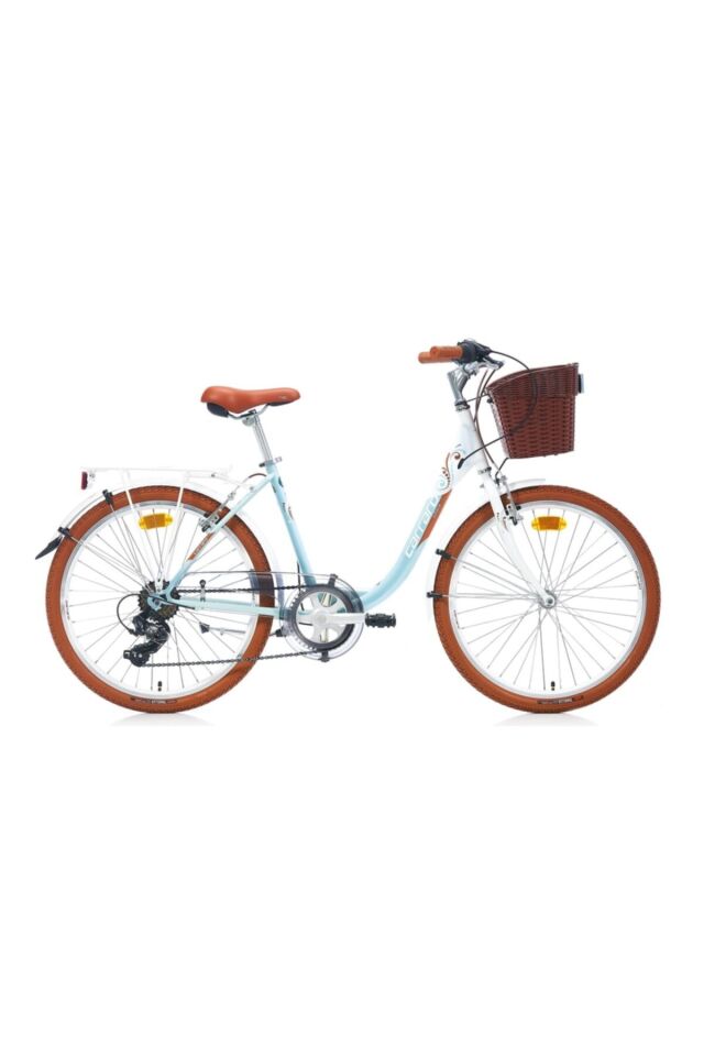 Carraro Julıana 24'' 7-vites Vb Fren Bisiklet Mavi-Beyaz