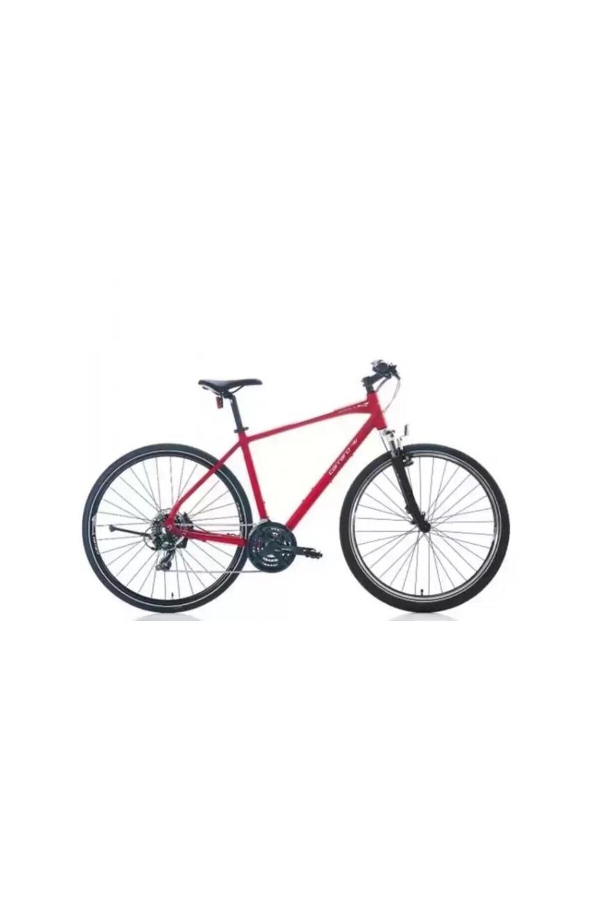 28 CARRARO SPORTIVE 220 457H 21-V VB MAT KROM-KIRMIZI-SIYAH-BEYAZ R3 Kırmızı-Siyah