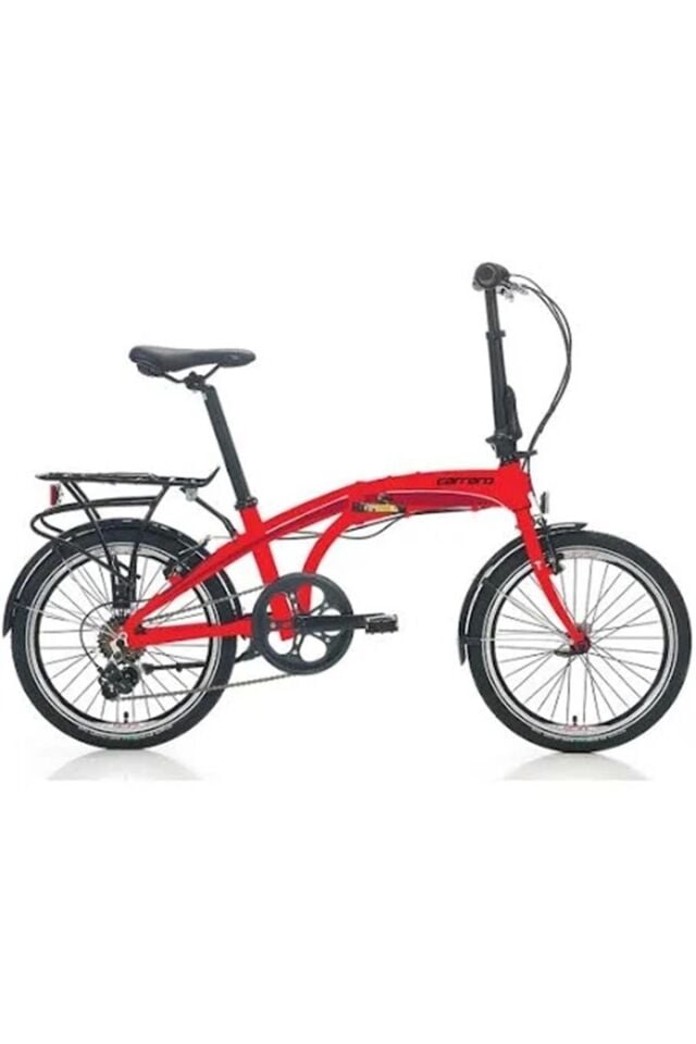 Flexı 106 Katlanır Bisiklet 320h V 20 Jant 6 Vites Mat Gri-siyah-mavi Kırmızı
