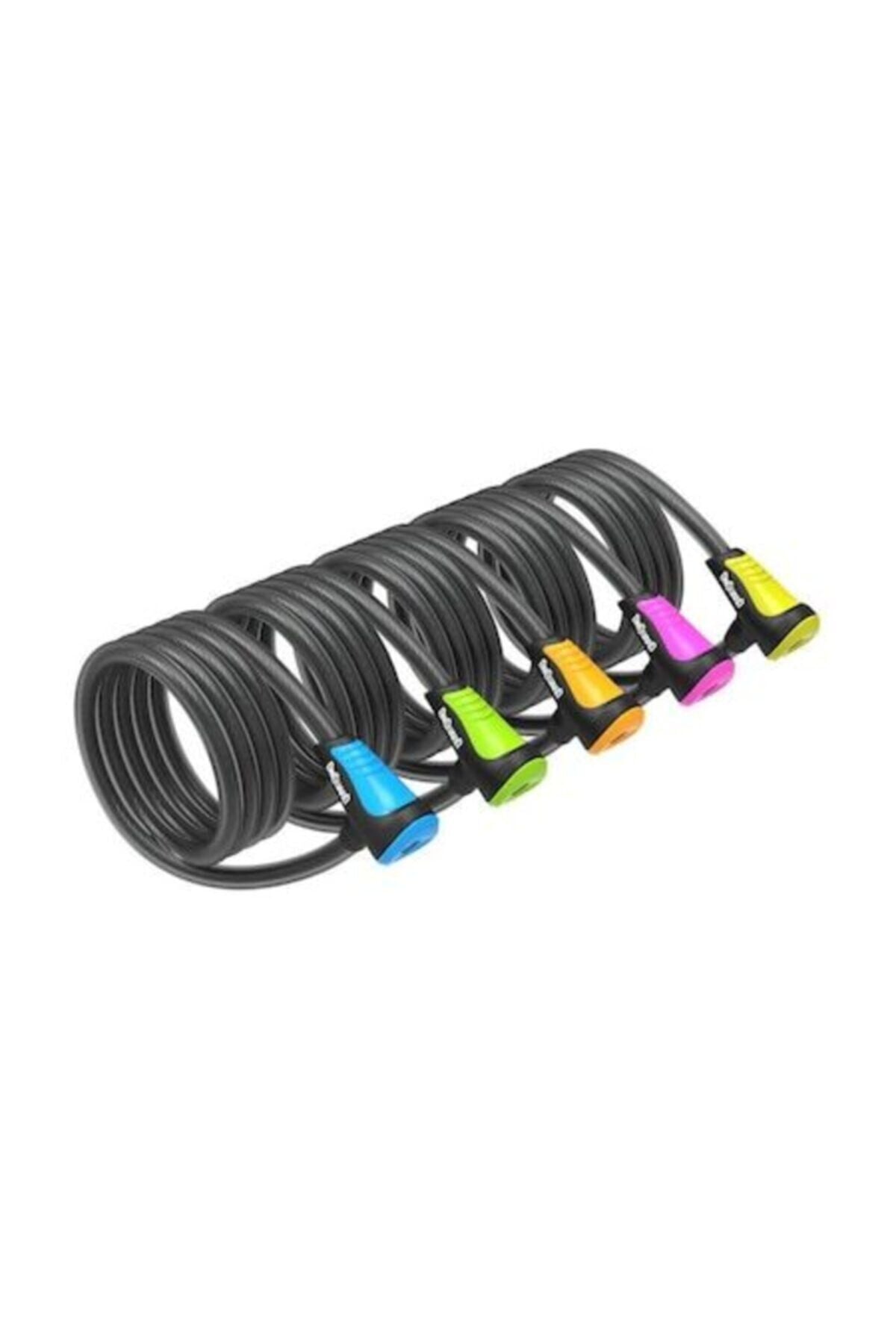 Onguard Kilit Anahtarlı 8163 Neon 120cm X 12mm Multi Anahtarlı Mavi̇