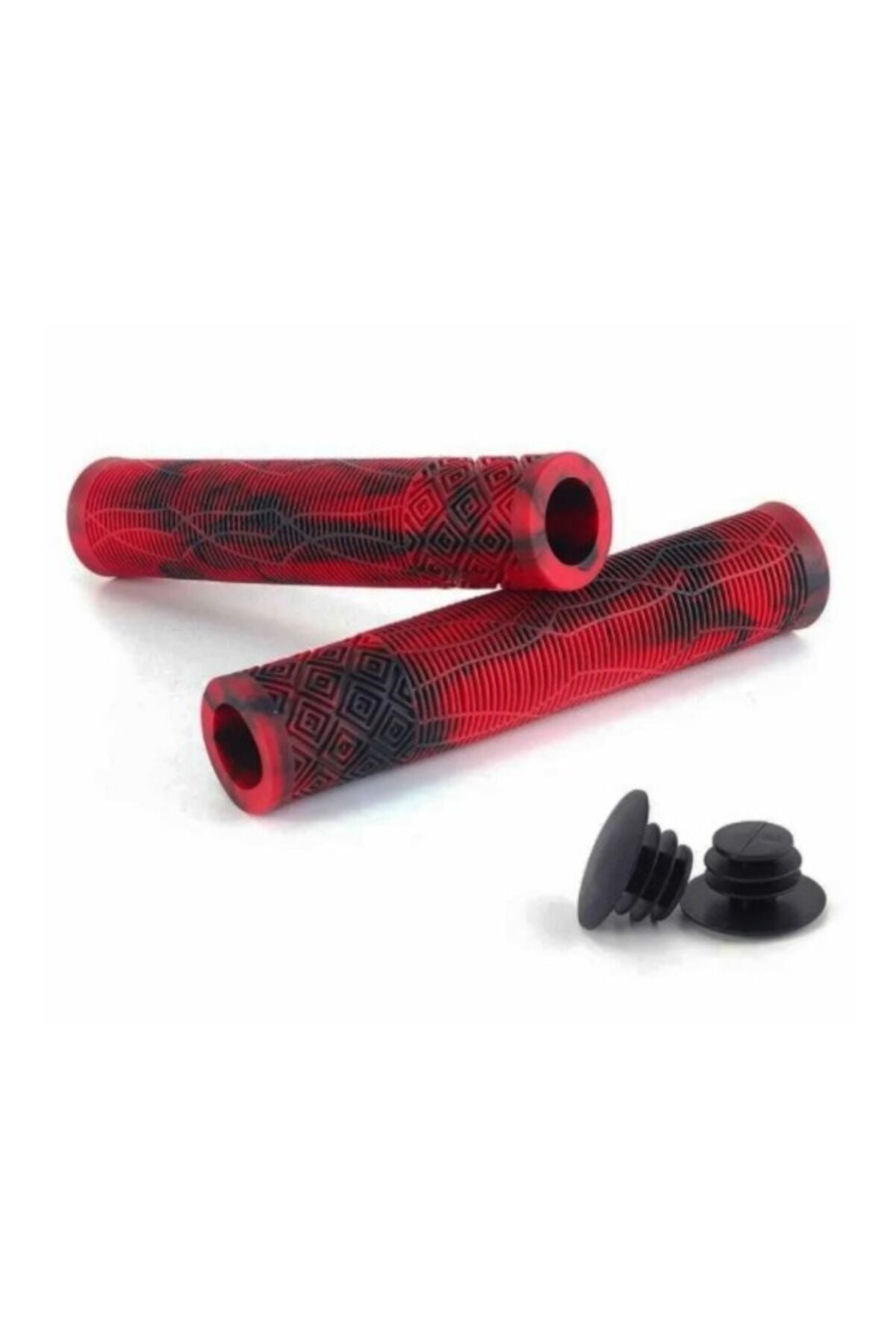 MTB BMX SİLİKON YEŞİL-SİYAH ÇİFT RENK ELCİK 165mm Kırmızı