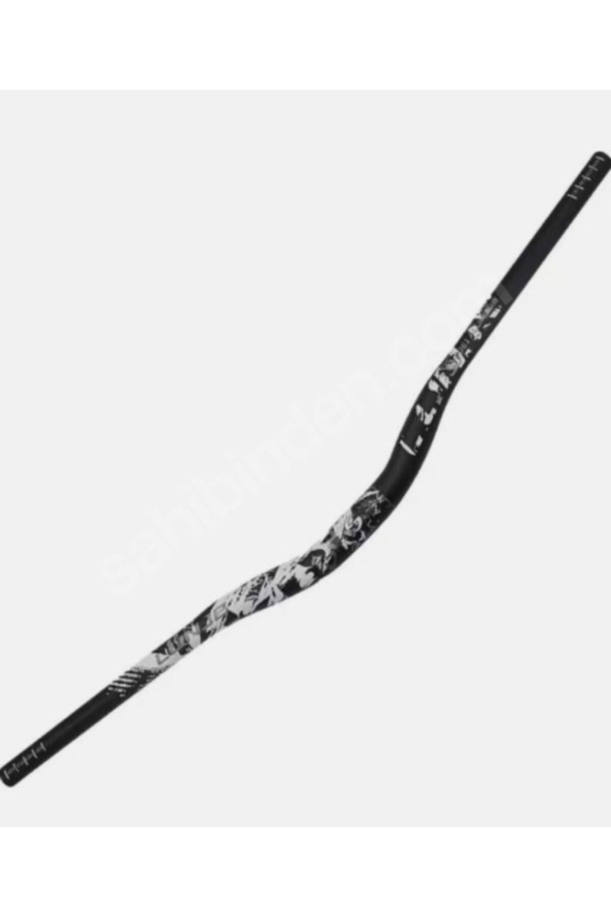 Alüminyum 31.8 780 mm Riser Mtb Gidon Bisiklet Gidonu Siyah Beyaz Siyah