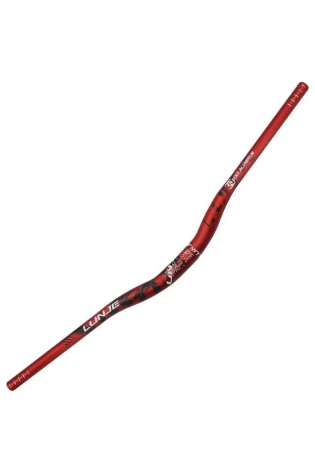 All Ride Açılı 31.8mm 78cm Mtb Bisiklet Gidonu Kırmızı Kırmızı