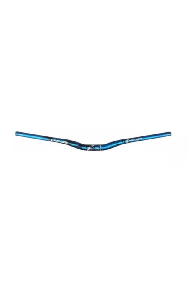 Alüminyum 31.8 780 mm Riser Mtb Gidon Bisiklet Gidonu Mavi Siyah Mavi