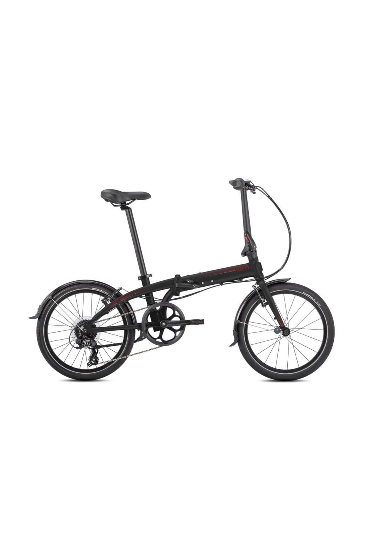 Link C8 20 Jant 8 Vites Katlanır Bisiklet - Siyah Siyah