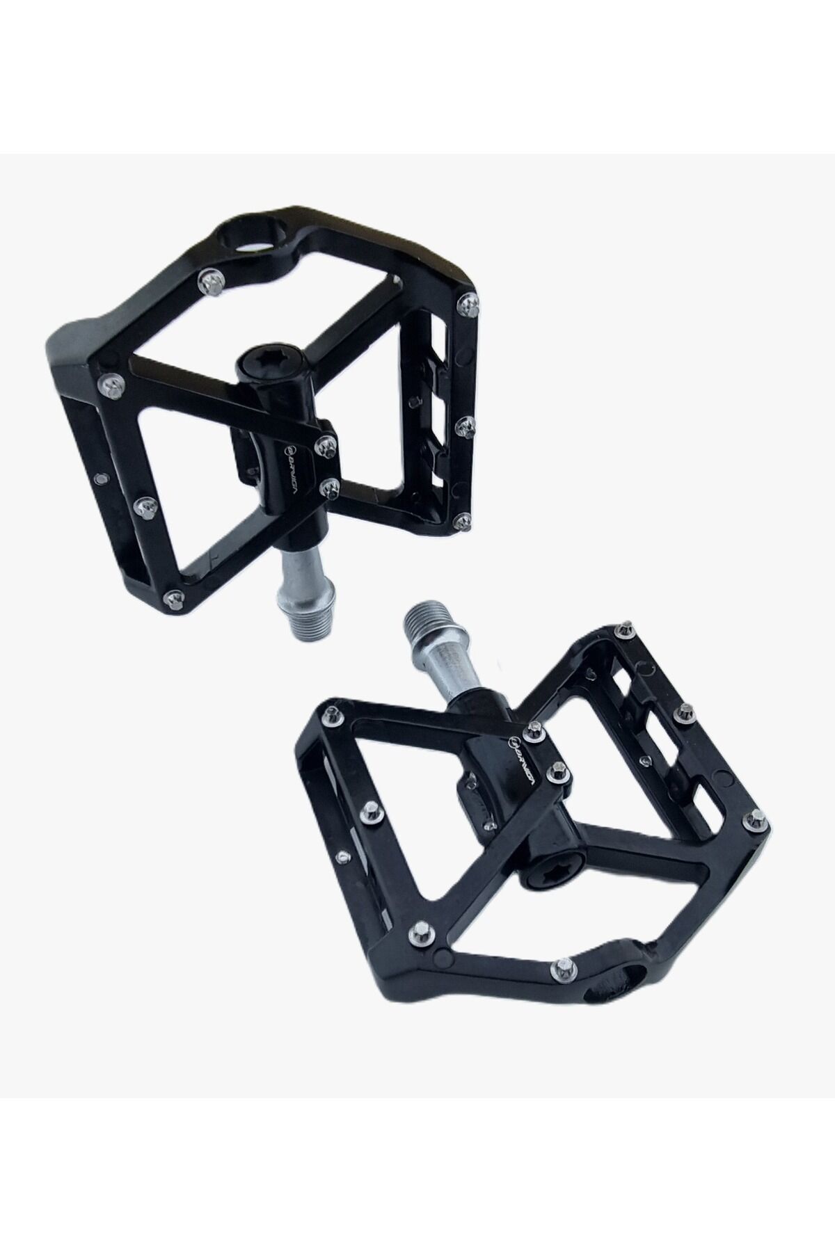 HF-606 Alüminyum Pedal Seti Siyah Siyah