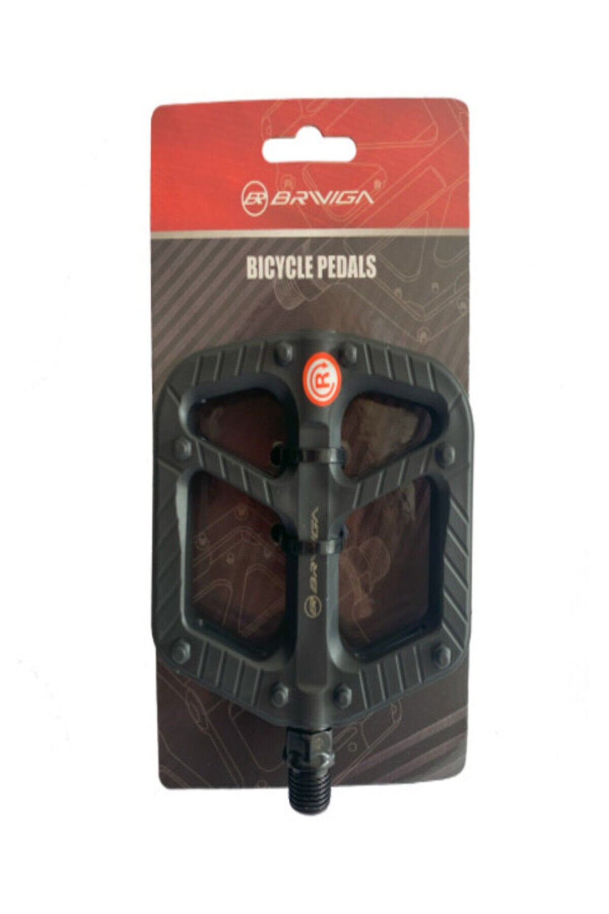 HF-856 Platform Plastik Tek Parça Pedal Siyah