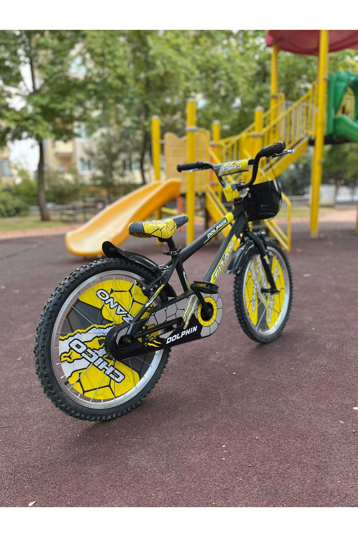 TİTAN DOLPHİN V-FREN 20'' JANT Si̇yah-Sari