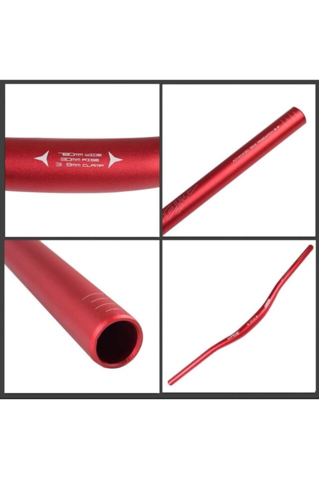 Alüminyum Mtb Bisiklet Gidonu Mavi 31.8mm 780mm Mavi