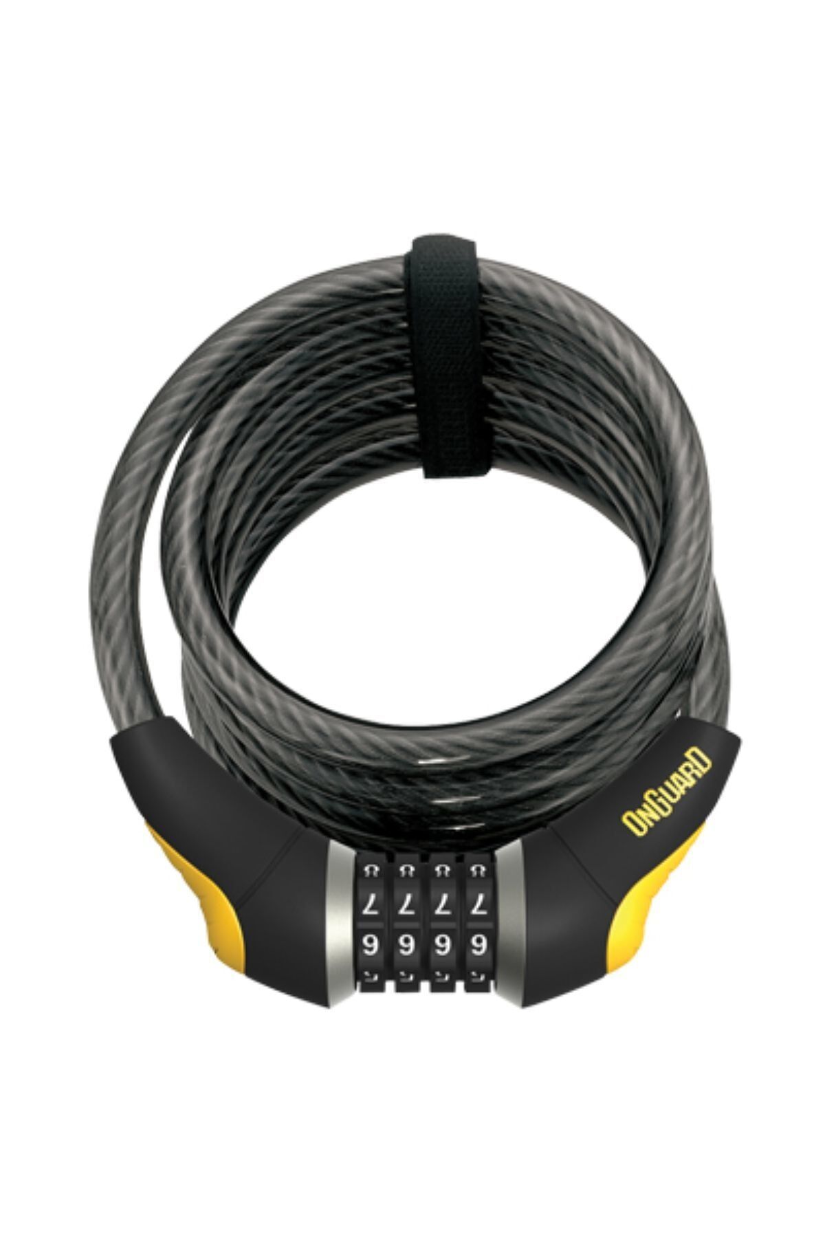 Onguard 8030 Doberman 15x1850 Mm Şifreli Bisiklet Kilidi Karışık, Çok Renkli
