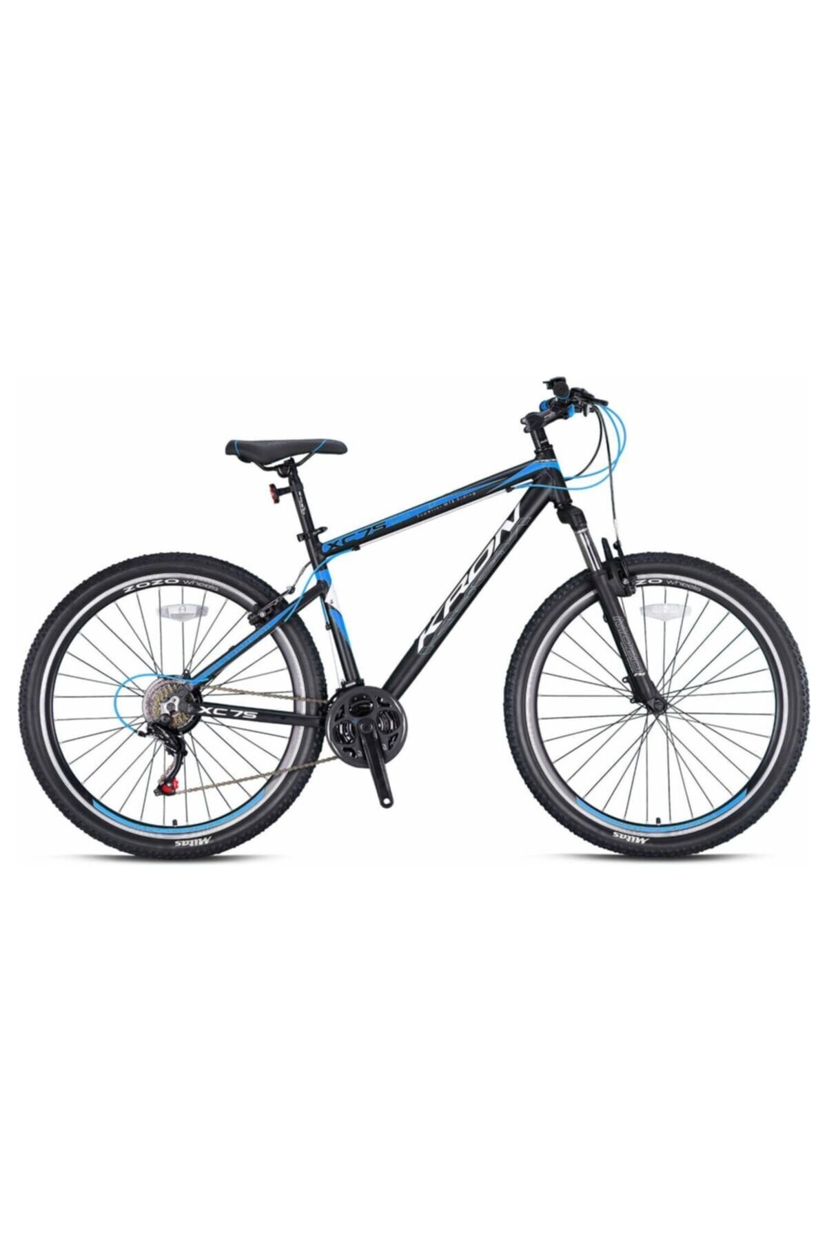 Xc75 27.5 Mtb 17'' 21 Vites H.dısc Fren Mat Siyah - Mavi / Beyaz