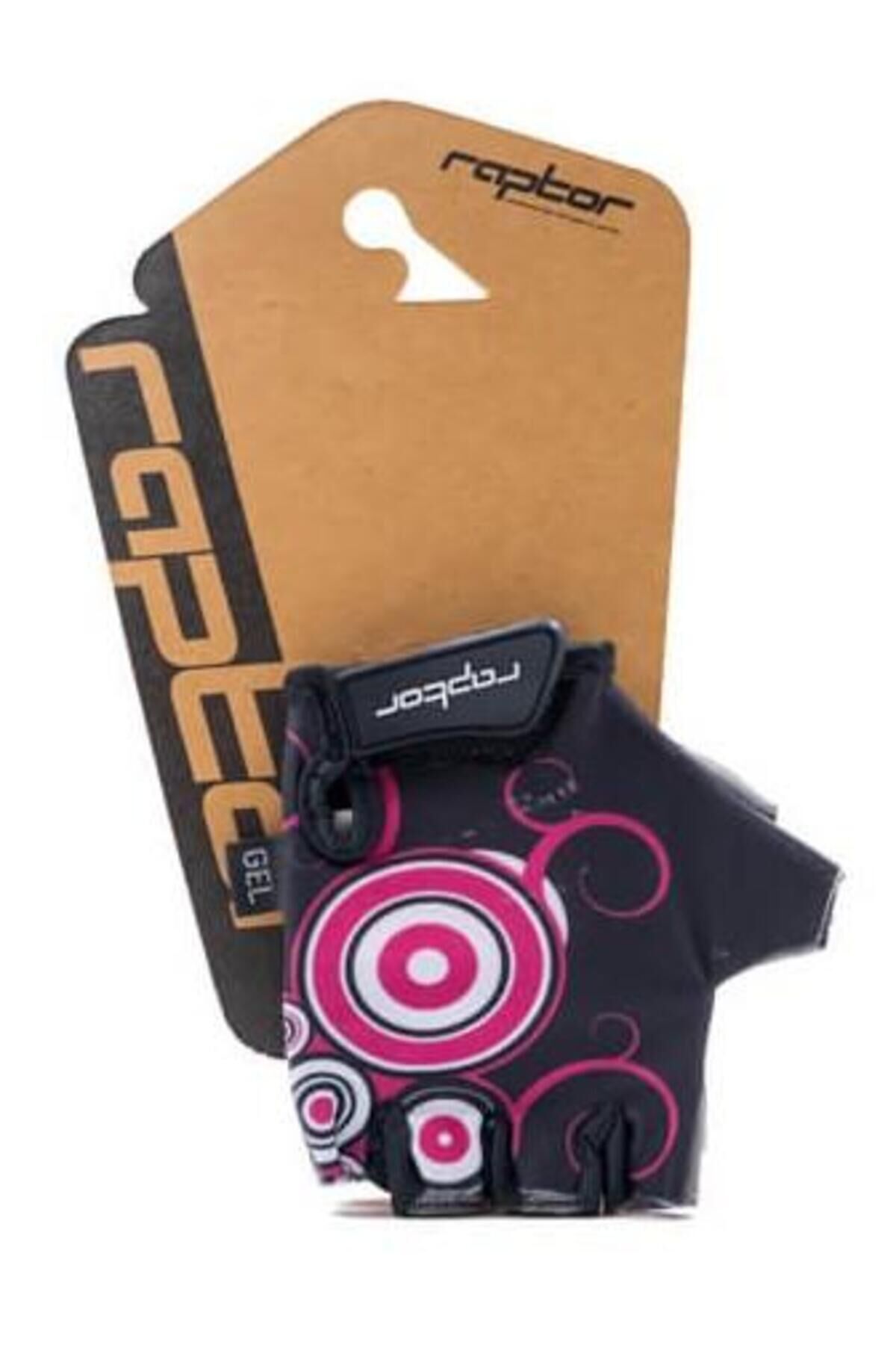 Çocuk Eldiveni Silikon Jelli Kısa Parmak Çocuk Bisiklet Eldiveni XS Beden Pembe