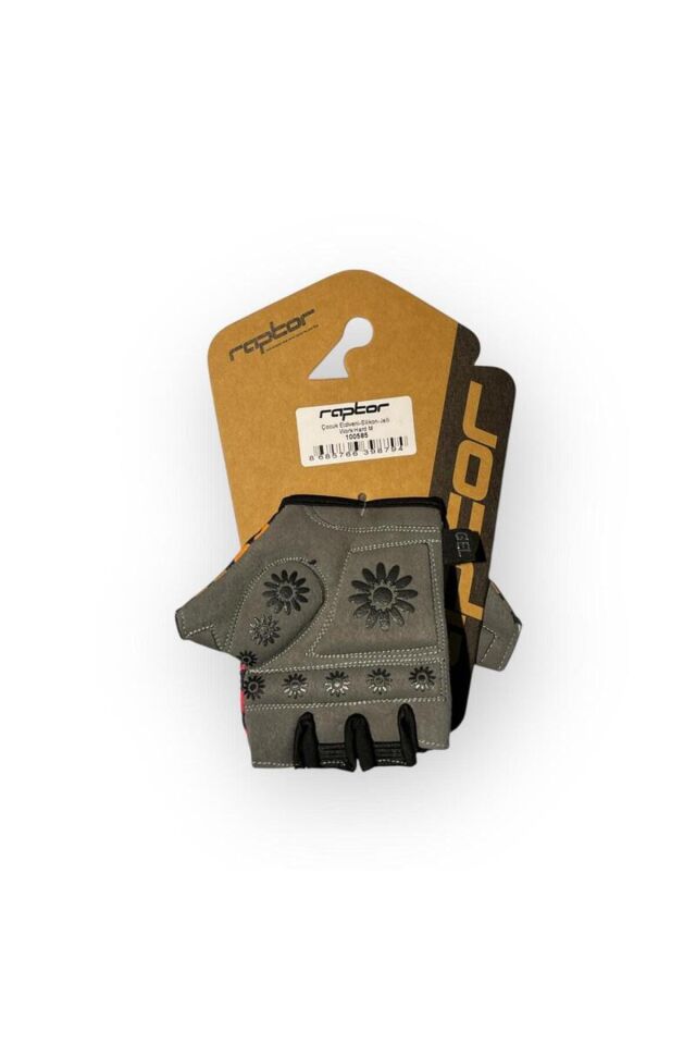 Çocuk Bisiklet Eldiveni Silikon Jelli - Work Hard M(Medium)