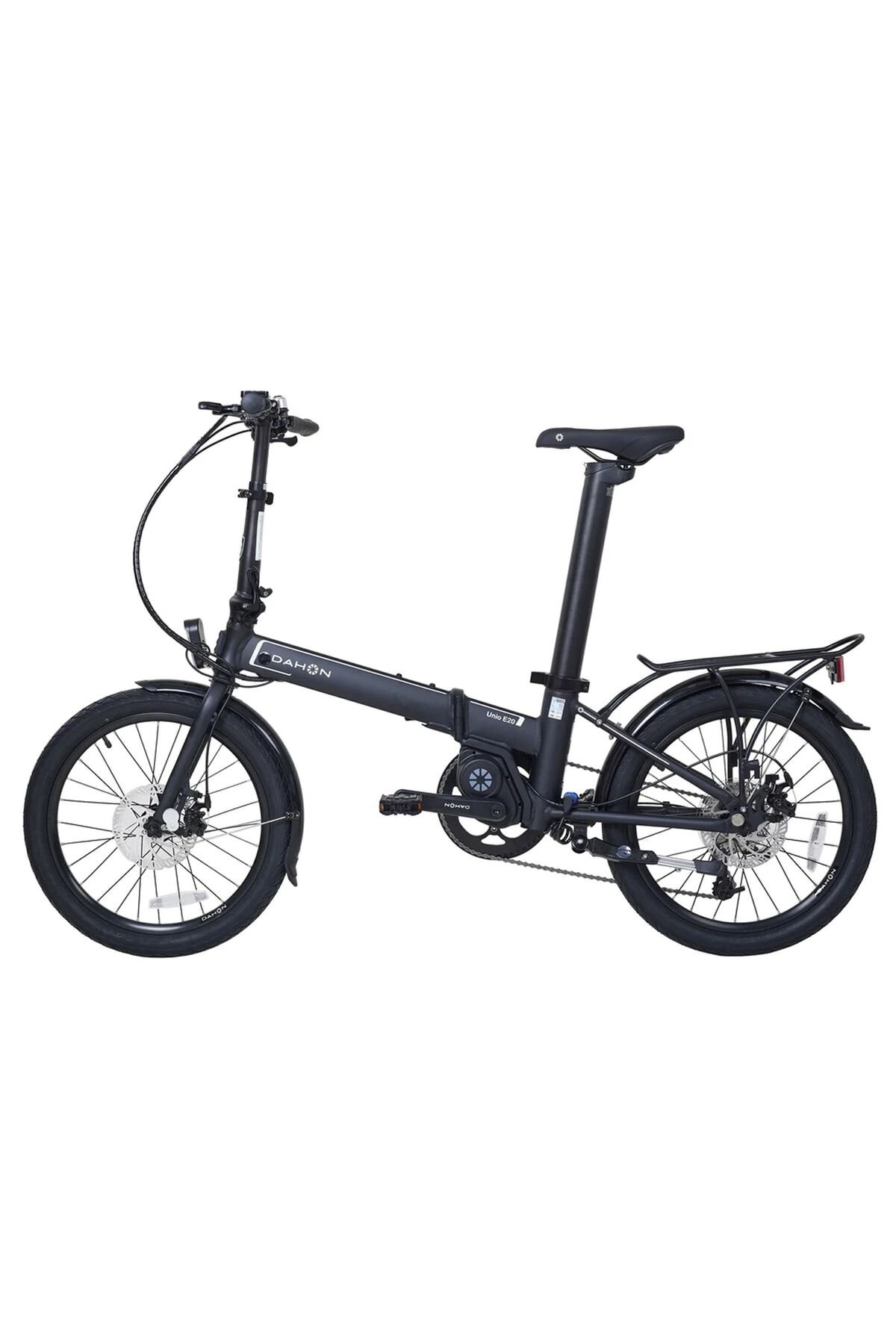 Unio E20 Disk Elektrikli Katlanır Bisiklet Siyah