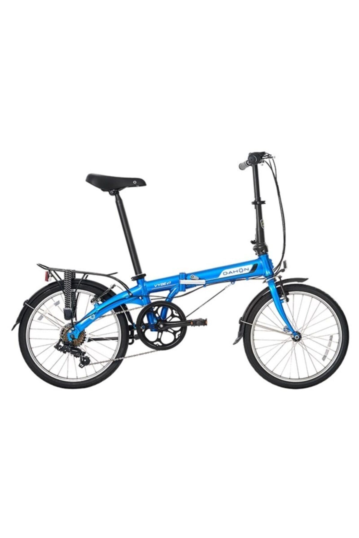 Vybe D7 Katlanır Bisiklet Mavi