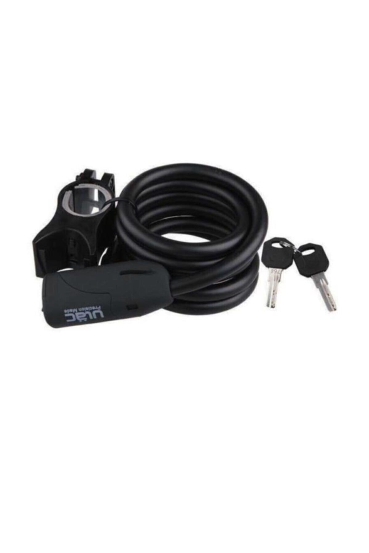 Ulac Helvetica Anahtarlı Kilit 10mmx150cm Siyah