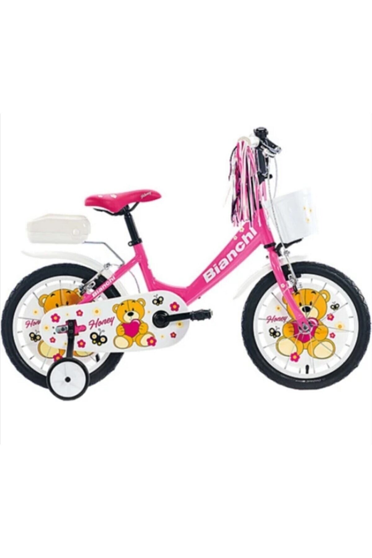 Honey Kız Çocuk Bisikleti 250h V Fren 16 Jant Pembe-beyaz