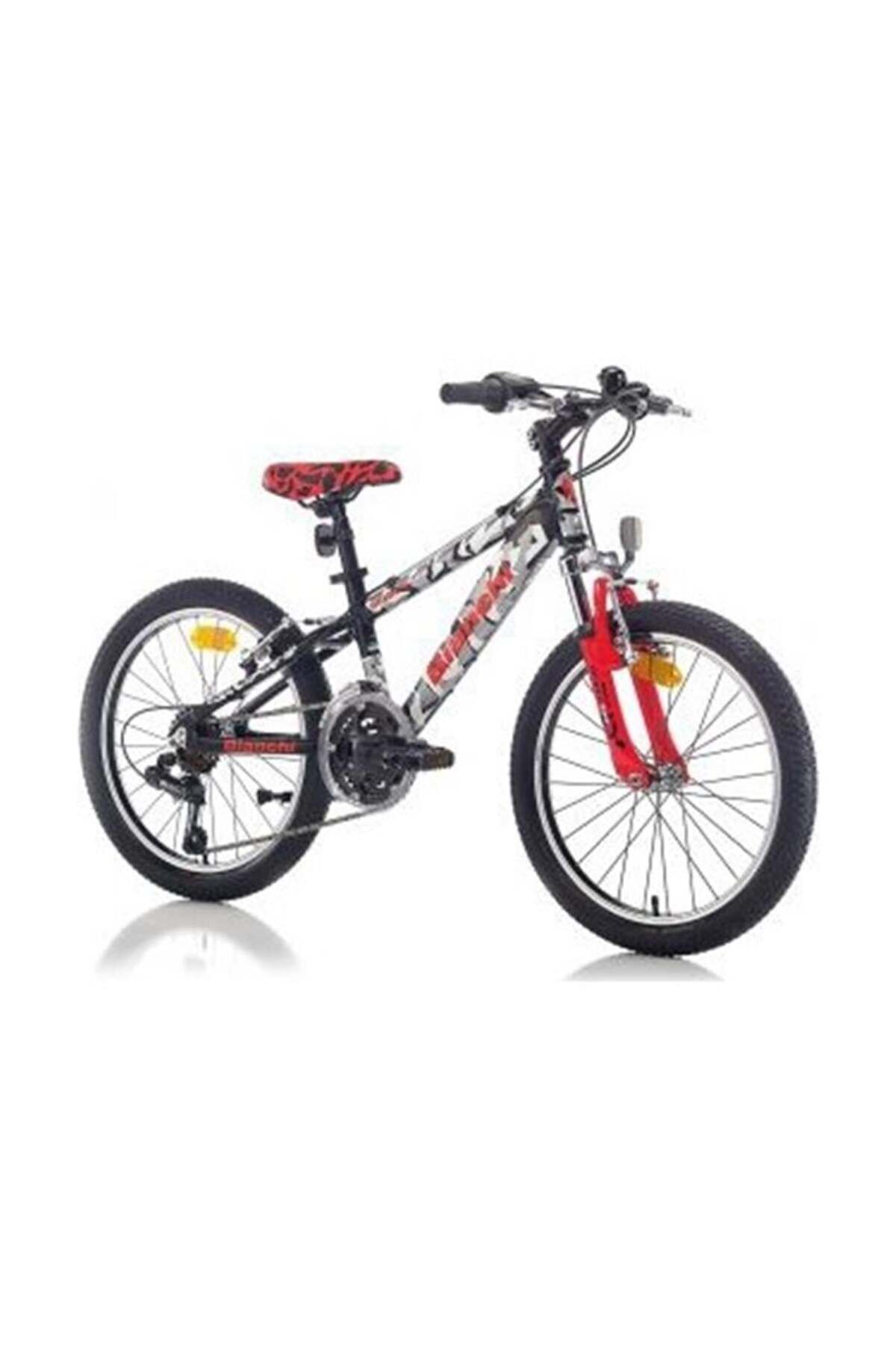 Bıanchı Spıder 400 Erkek Çocuk Bisikleti 280h V 20 Jant 18 Vites Siyah Beyaz Gri Kırmızı