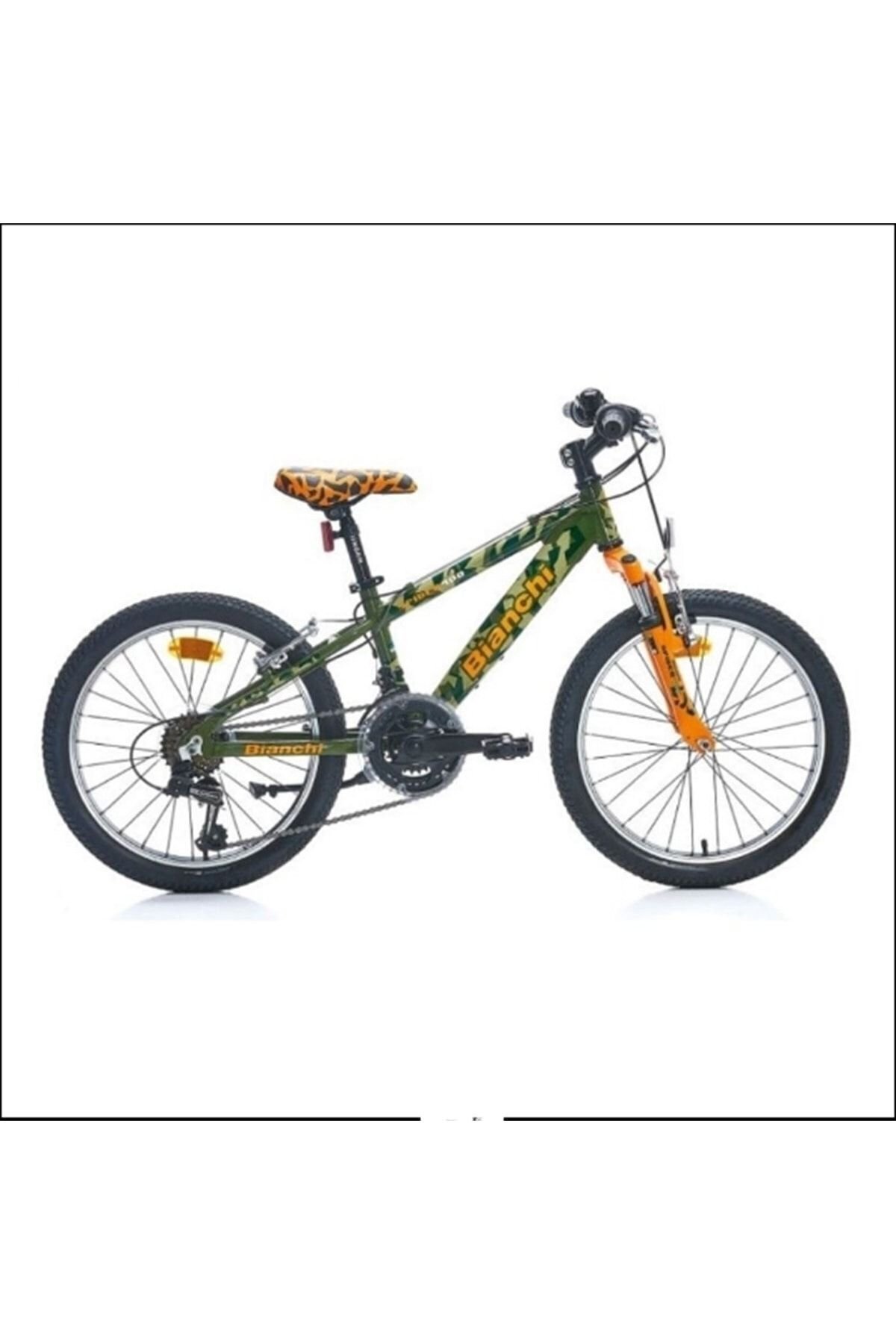 Bianchi Spider 400 - 20 Jant V Fren Yeşil-turuncu