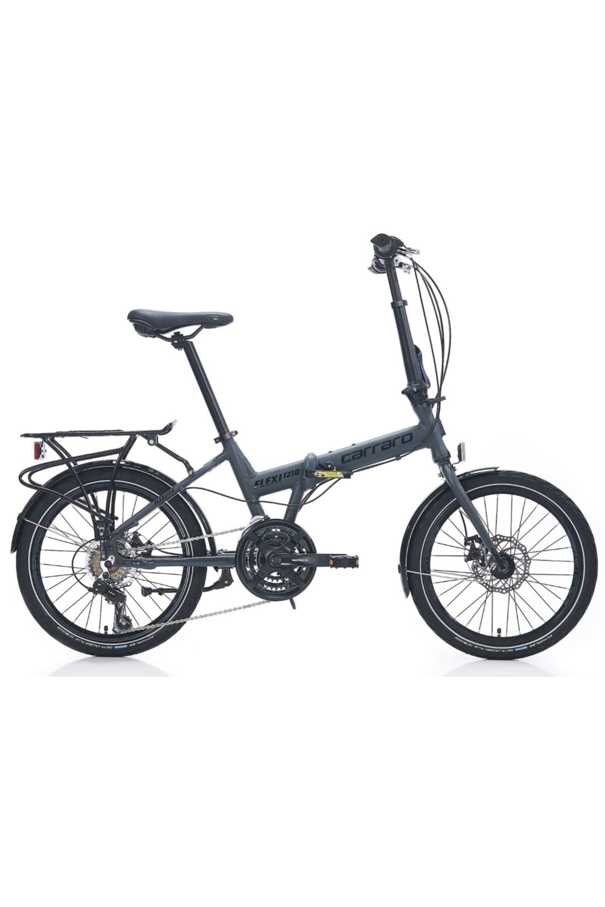 Flexı 121D 20 Jant 21 Vites Katlanır Bisiklet Mat Storm Gri