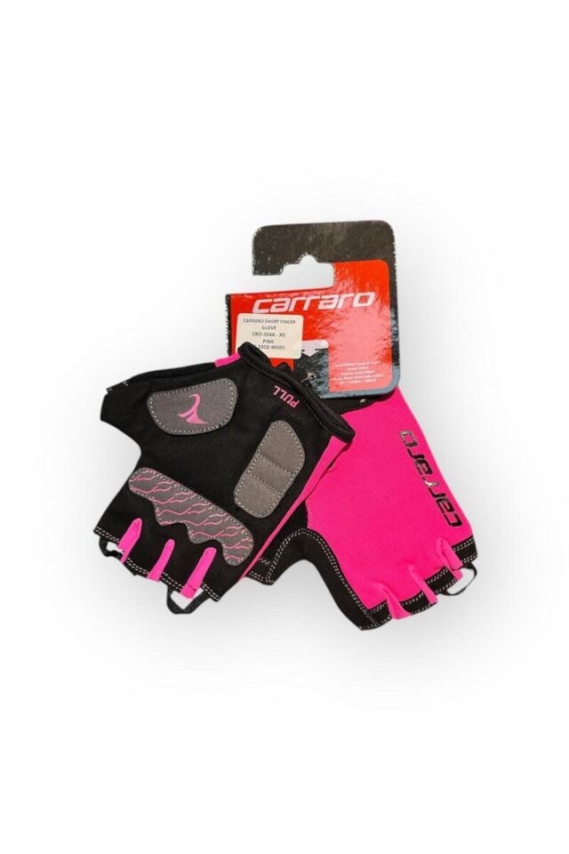 CRO-004A Kadın Bisiklet Eldiveni Pembe XS