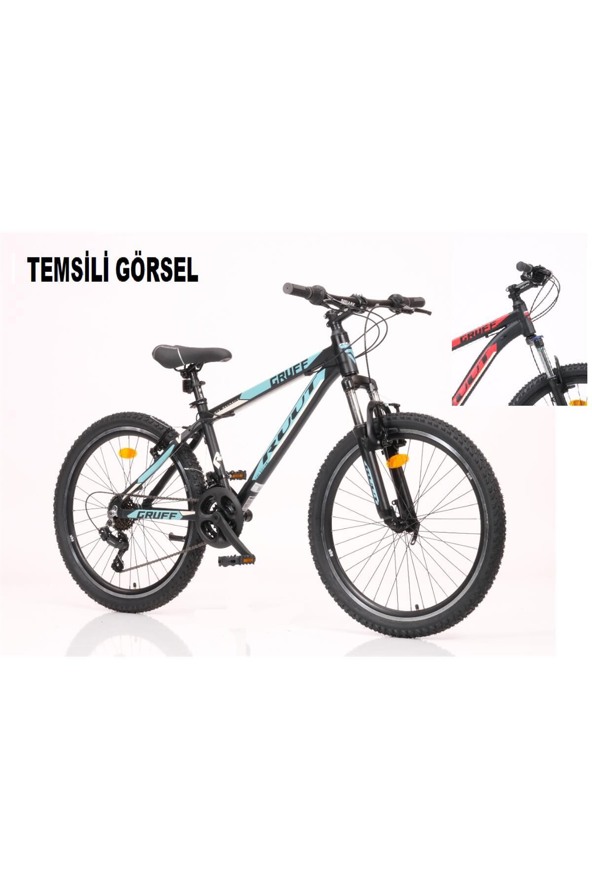 24J RUUT GRUFF VB 21V DAĞ BİSİKLETİ - SİYAH KIRMIZI - 36 KADRO