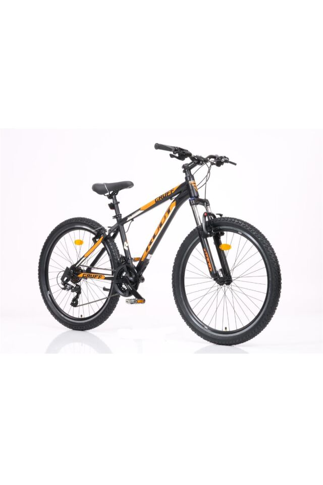 26J RUUT GRUFF VB 21V DAĞ BİSİKLETİ - SİYAH TURUNCU - 38 KADRO