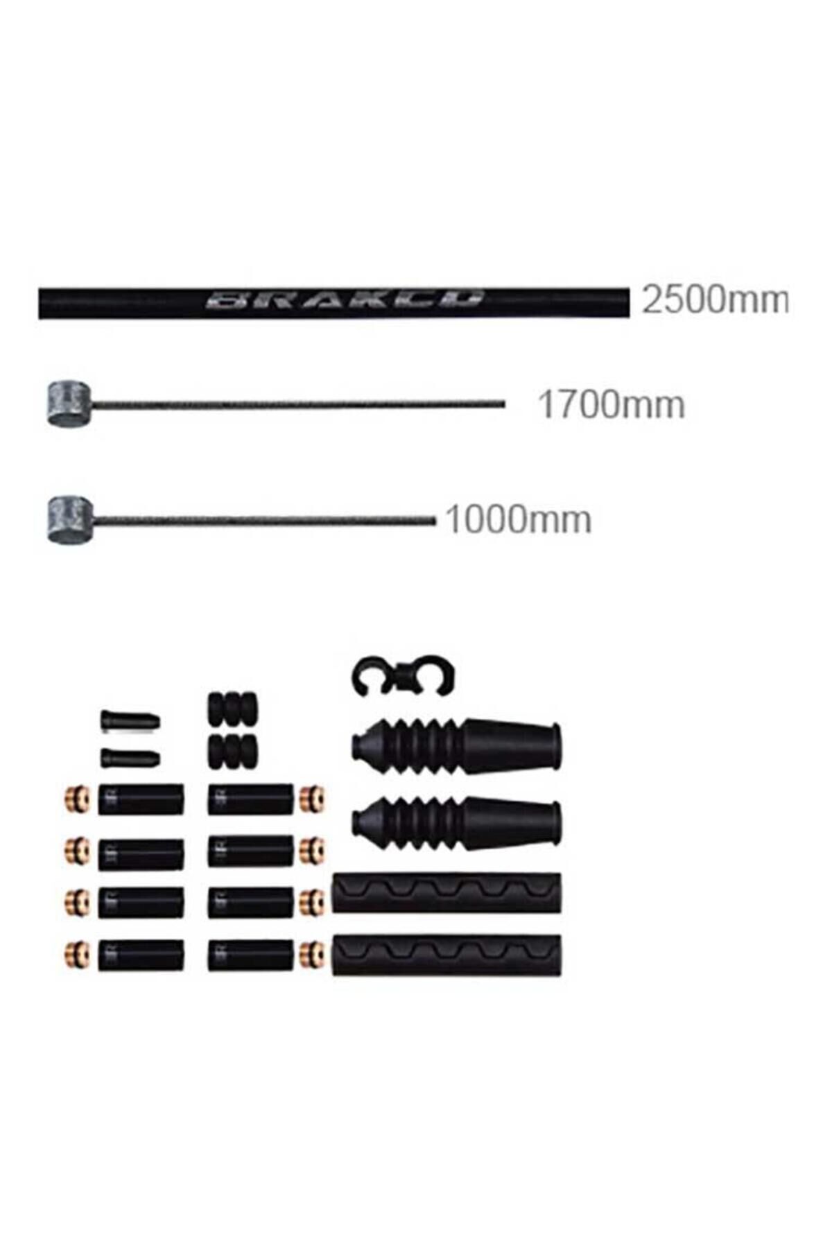 HBS-R-02 Yol Çelik Fren Teli Teflonlu Dış Kablo Seti