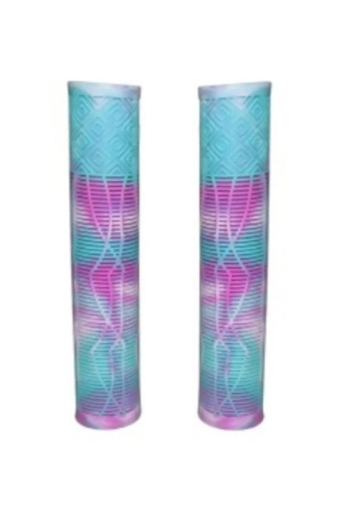 Mtb Bmx Elcik 160mm Beyaz-Turkuaz-Pembe