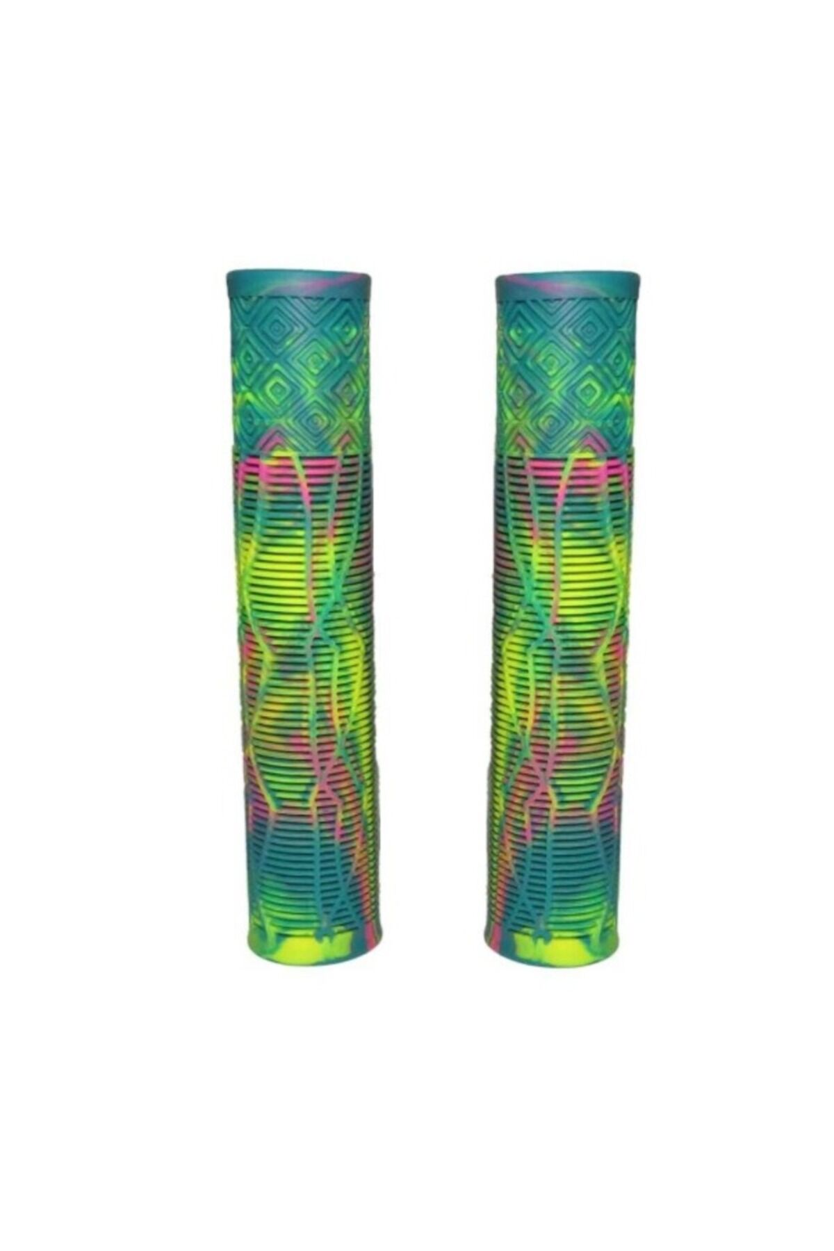 Mtb Bmx Elcik 160mm Yeşil-Turkuaz-Pembe