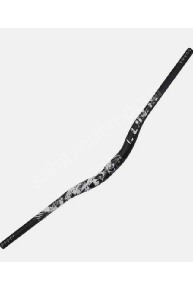 Alüminyum 31.8 780 mm Riser Mtb Gidon Bisiklet Gidonu Siyah Beyaz