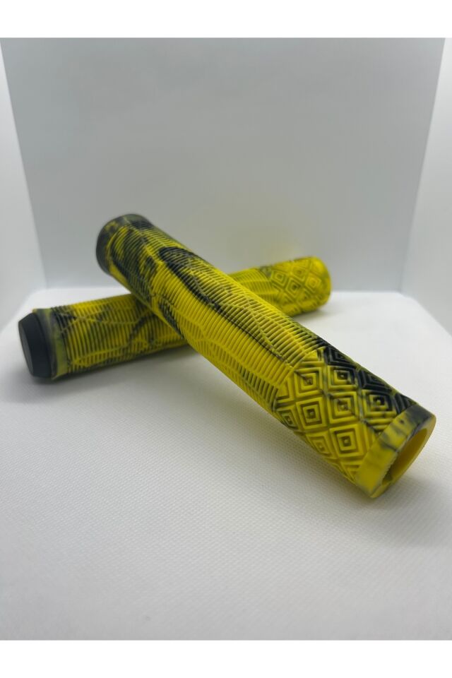 Evo 165MM BMX Jump Bisiklet Uyumlu Yumuşak Elcik – Sarı Siyah