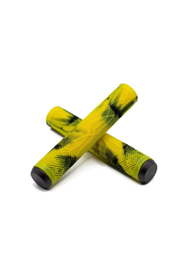 Evo 165MM BMX Jump Bisiklet Uyumlu Yumuşak Elcik – Sarı Siyah