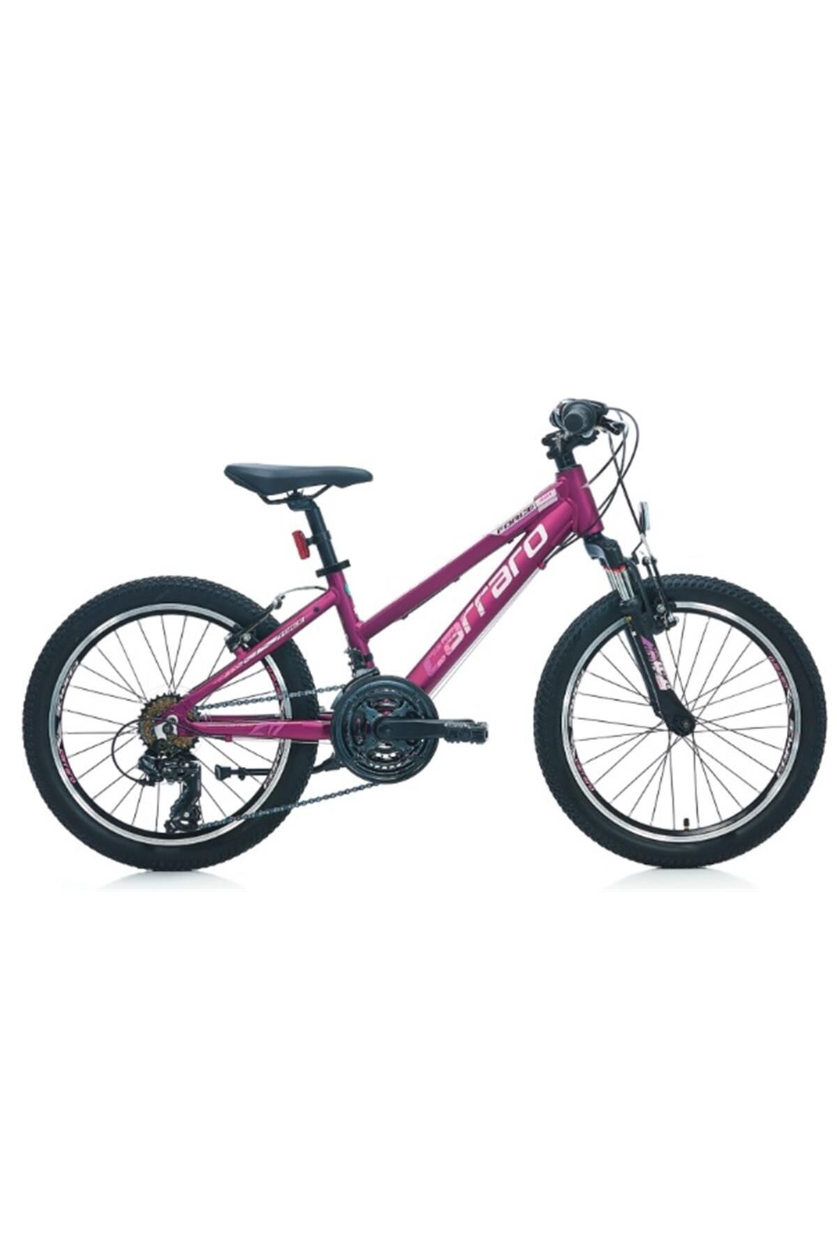 20J CARRARO FORCE 201 ÇOCUK DAĞ BİSİKLETİ - MAT MÜRDÜM PEMBE