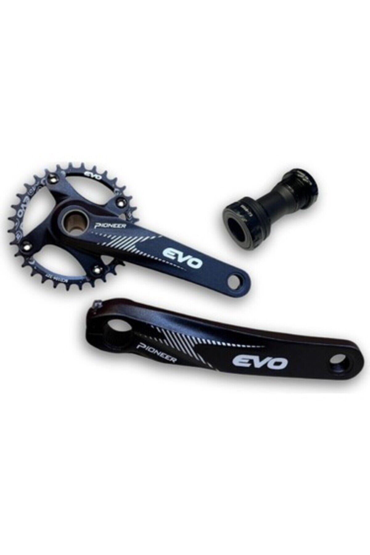 34T Mavi Hollowtech Göbek Tek Yaprak Aynakol