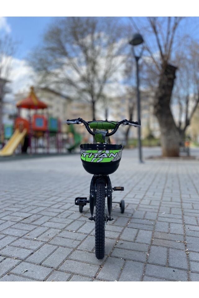 Titan Dolphine 16 Jant Erkek Çocuk Bisikleti Siyah-yeşil