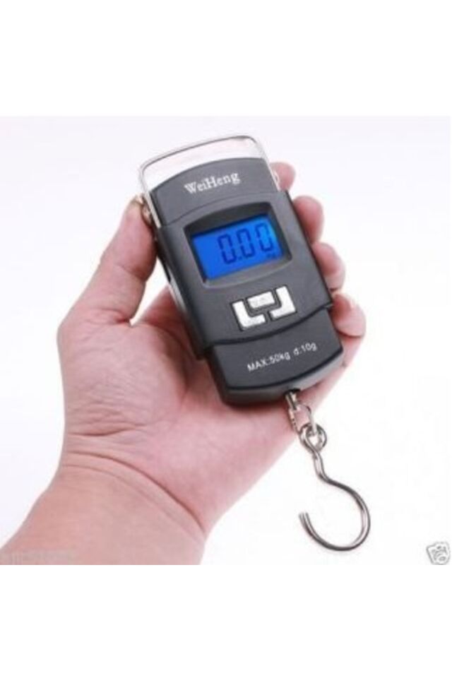 Bisiklet Terazisi LCD Ekran ve Arka Aydınlatmalı Taşınabilir Elektronik 50 kg'a Kadar