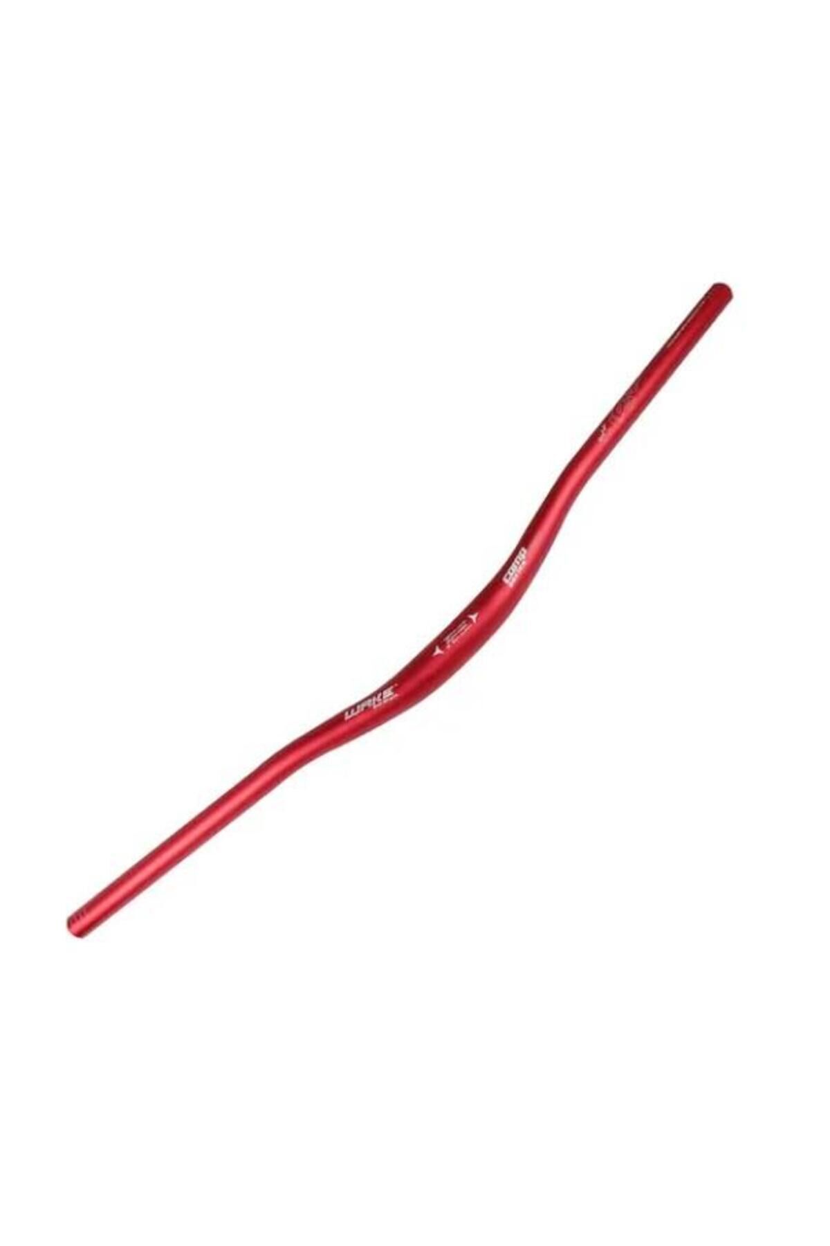 Wake Alüminyum 31.8 780mm Riser Mtb Gidon Bisiklet Gidonu Kırmızı
