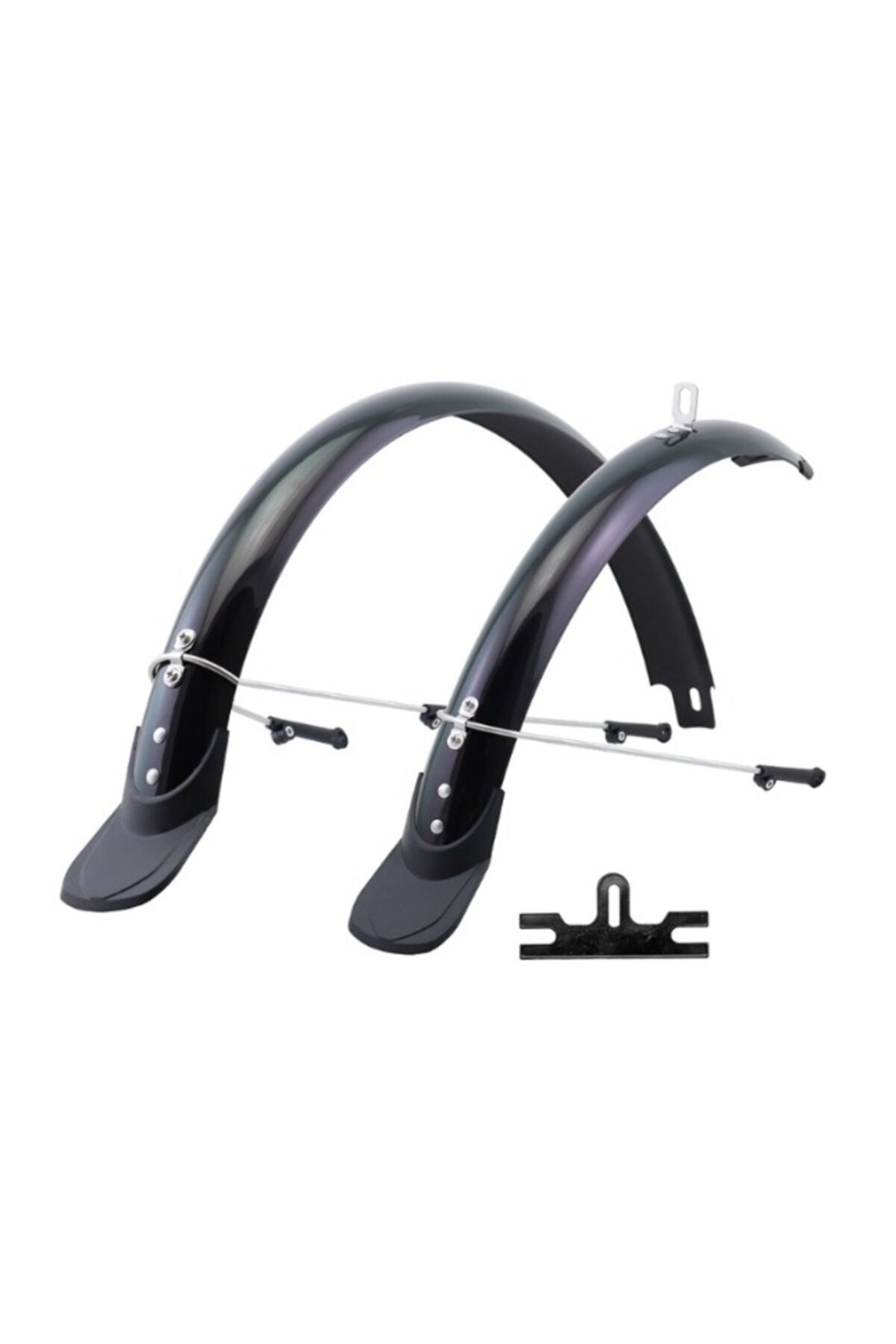 Katlanır Bisikletlerle Uyumlu Ön - Arka Çamurluk ve Arka Bagaj Seti + Bagaj lastiği
