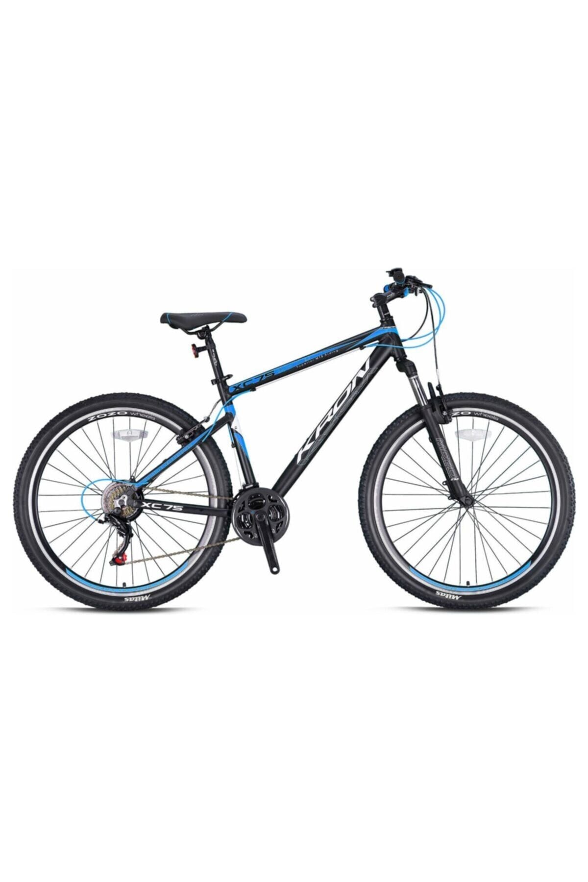 Xc75 27.5 Mtb 17'' 21 Vites H.dısc Fren Mat Siyah - Mavi / Beyaz Mat Si̇yah - Mavi̇ / Beyaz