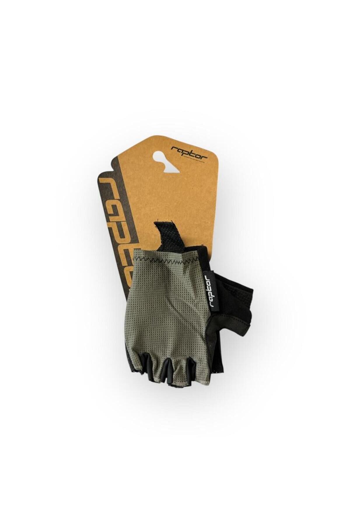 Eldiven Kısa Parmak Bisiklet Eldiveni MTB Yarım Parmak M(Medium) Beden Gri Gri